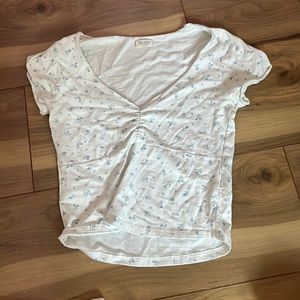 john galt white floral top